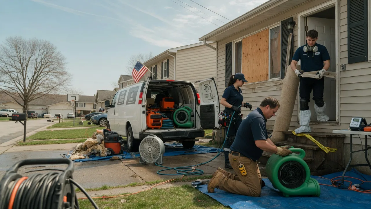 Water Damage Restoration in Jeffersonville, IN near me